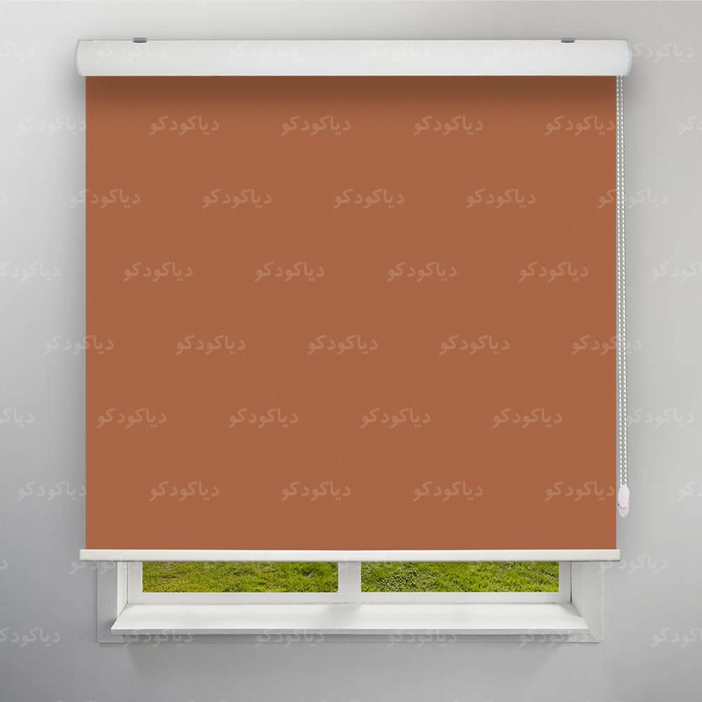 عکس محصول پرده شید رنگ قهوه ای شتری کد COL-05