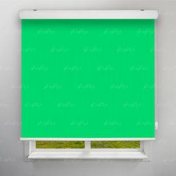 Image of پرده شید رنگ سبز کد COL-09