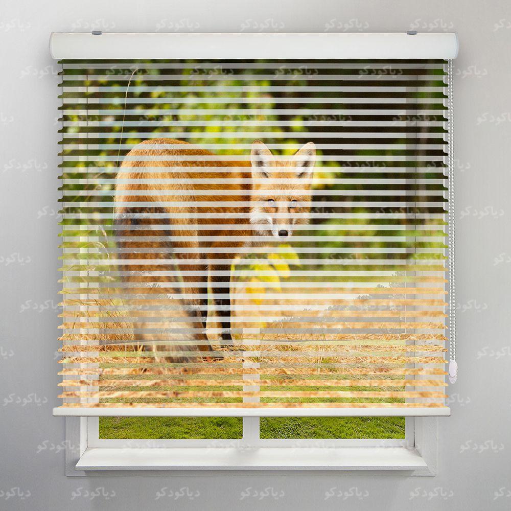 عکس محصول پرده سیلوئت طرح روباه کد ANM-11