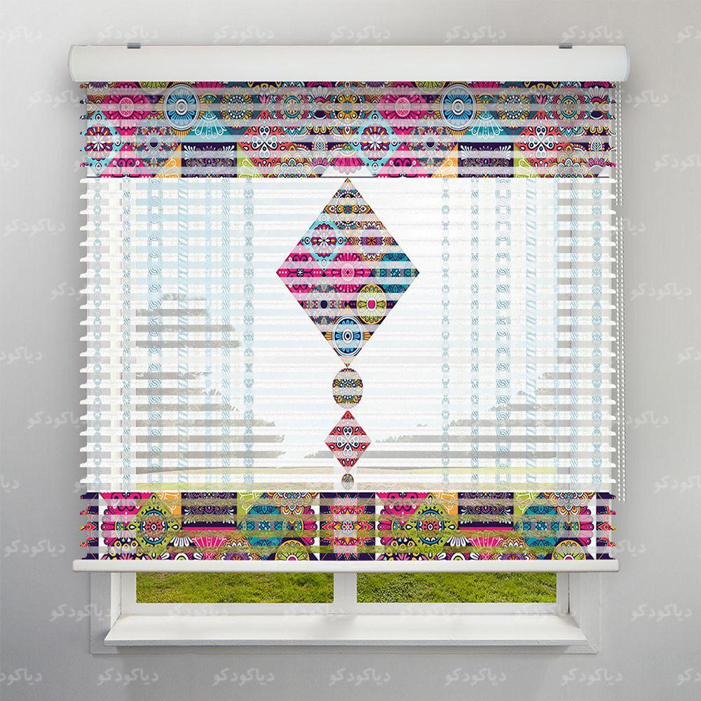 عکس محصول پرده سیلوئت طرح هنری اسلیمی سنتی کد ART-12