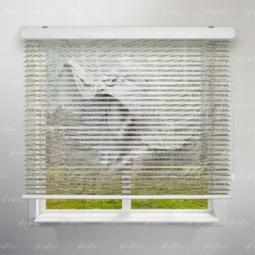 عکس محصول پرده سیلوئت طرح سه بعدی زن کلاهدار کد TRD-12