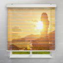 پرده سیلوئت طرح ورزشی یوگا صبحگاهی SPT-10