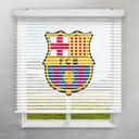 پرده سیلوئت طرح ورزشی لوگو باشگاه بارسلونا SPT-16
