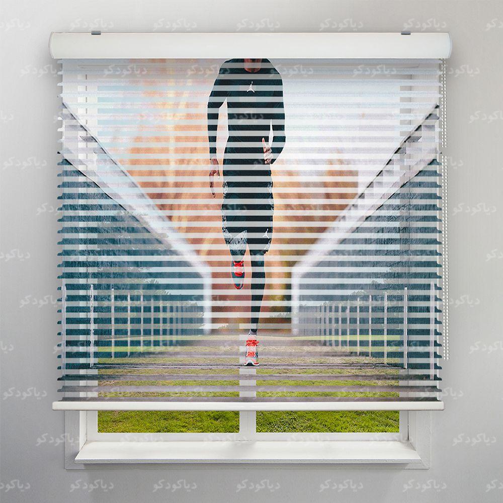عکس محصول پرده سیلوئت طرح ورزشی هوازی SPT-07