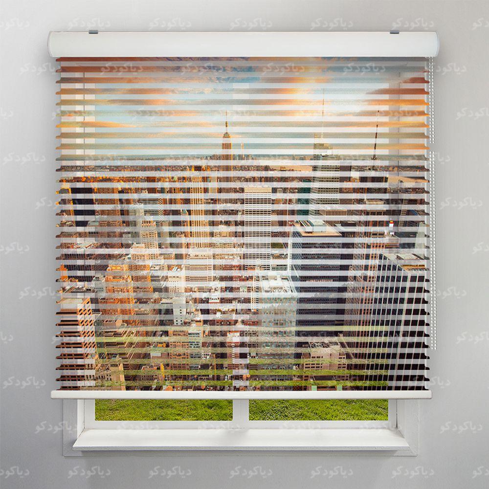 پرده سیلوئت طرح شهر نیویورک کد CIT-05 پرده سیلوئت طرح شهر نیویورک کد CIT-05