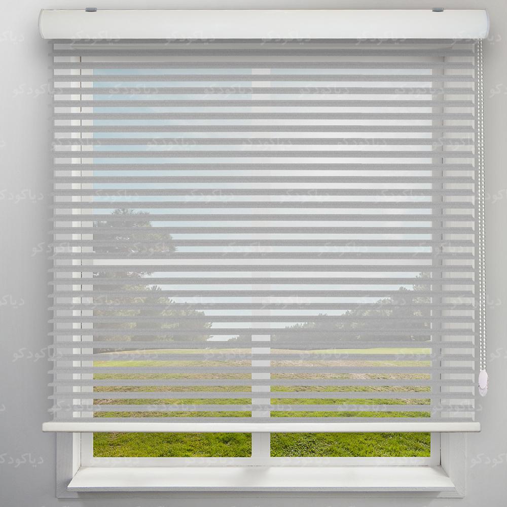 عکس محصول پرده سیلوئت رنگ طوسی کد COL-03