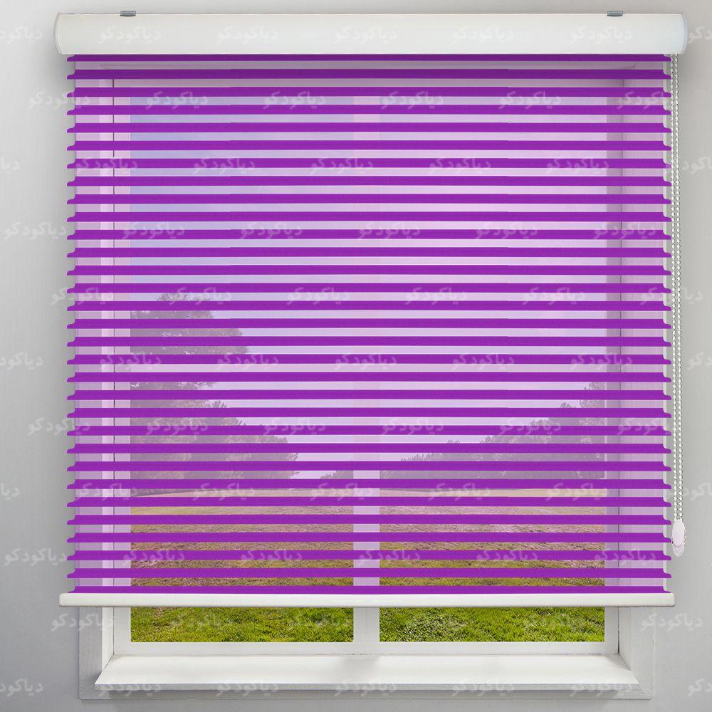 پرده سیلوئت رنگ بنفش کد COL-21 پرده سیلوئت رنگ بنفش کد COL-21