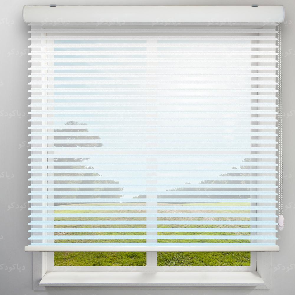 پرده سیلوئت طرح گردینت رنگ آبی یخی کد HS1-12 پرده سیلوئت طرح گردینت رنگ آبی یخی کد HS1-12