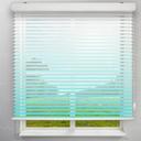 پرده سیلوئت طرح گردینت رنگ فیروزه ای کد HS1-13