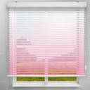 پرده سیلوئت طرح گردینت رنگ صورتی کد HS2-18