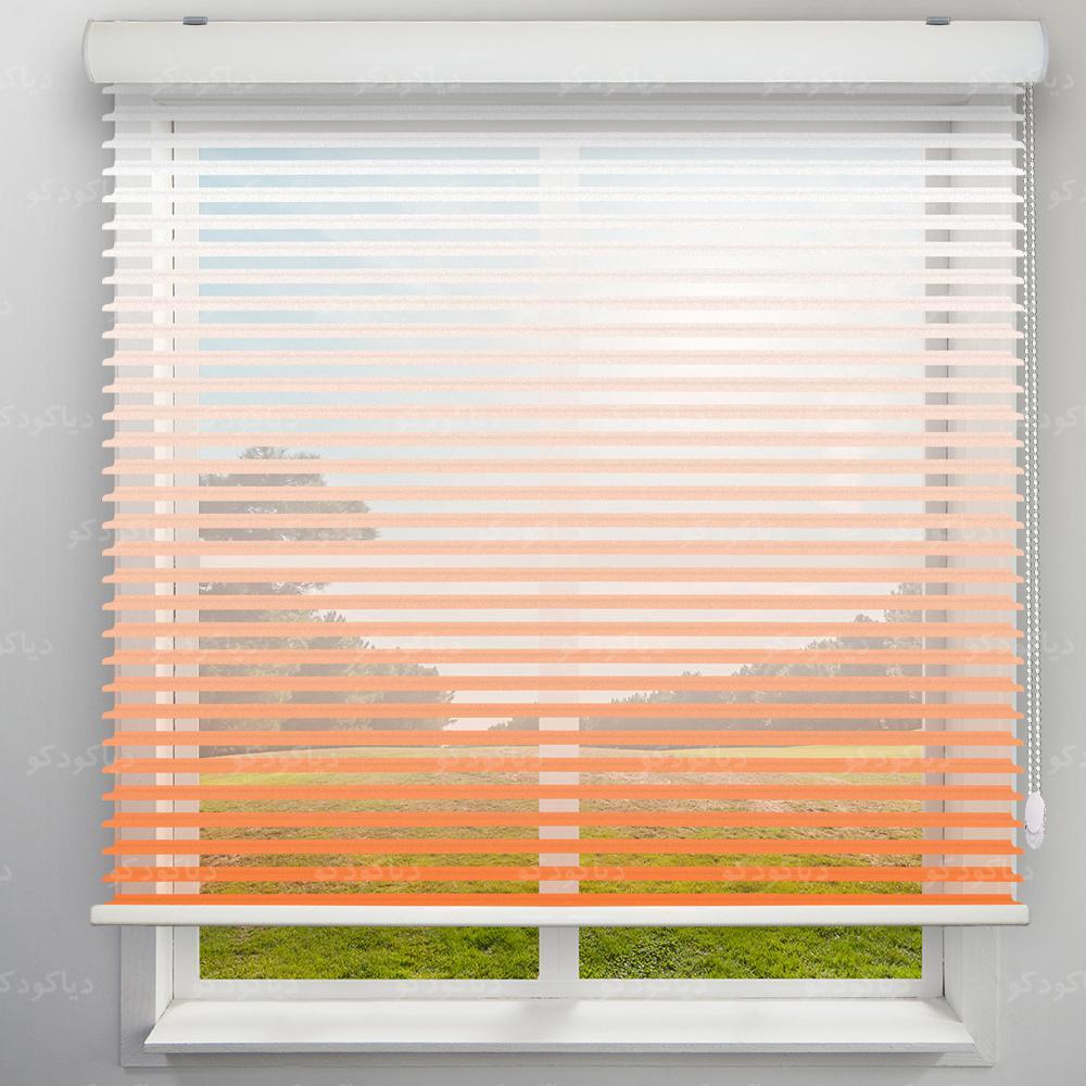 پرده سیلوئت طرح گردینت رنگ نارنجی کد HS2-20 پرده سیلوئت طرح گردینت رنگ نارنجی کد HS2-20