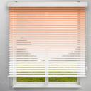 پرده سیلوئت طرح گردینت رنگ نارنجی کد HS2-20