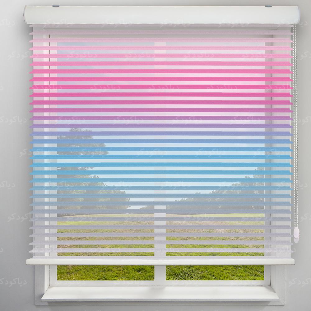 پرده سیلوئت طرح طیف رنگی کد RC-01 پرده سیلوئت طرح طیف رنگی کد RC-01