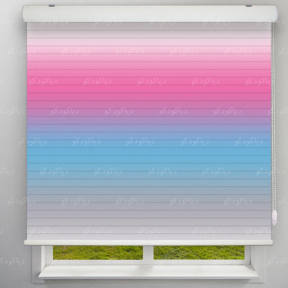 عکس محصول پرده سیلوئت طرح طیف رنگی کد RC-01