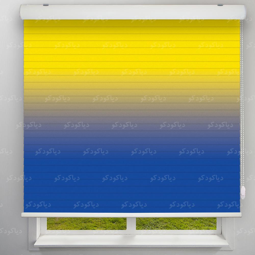 عکس محصول پرده سیلوئت طرح طیف رنگی کد RC-05