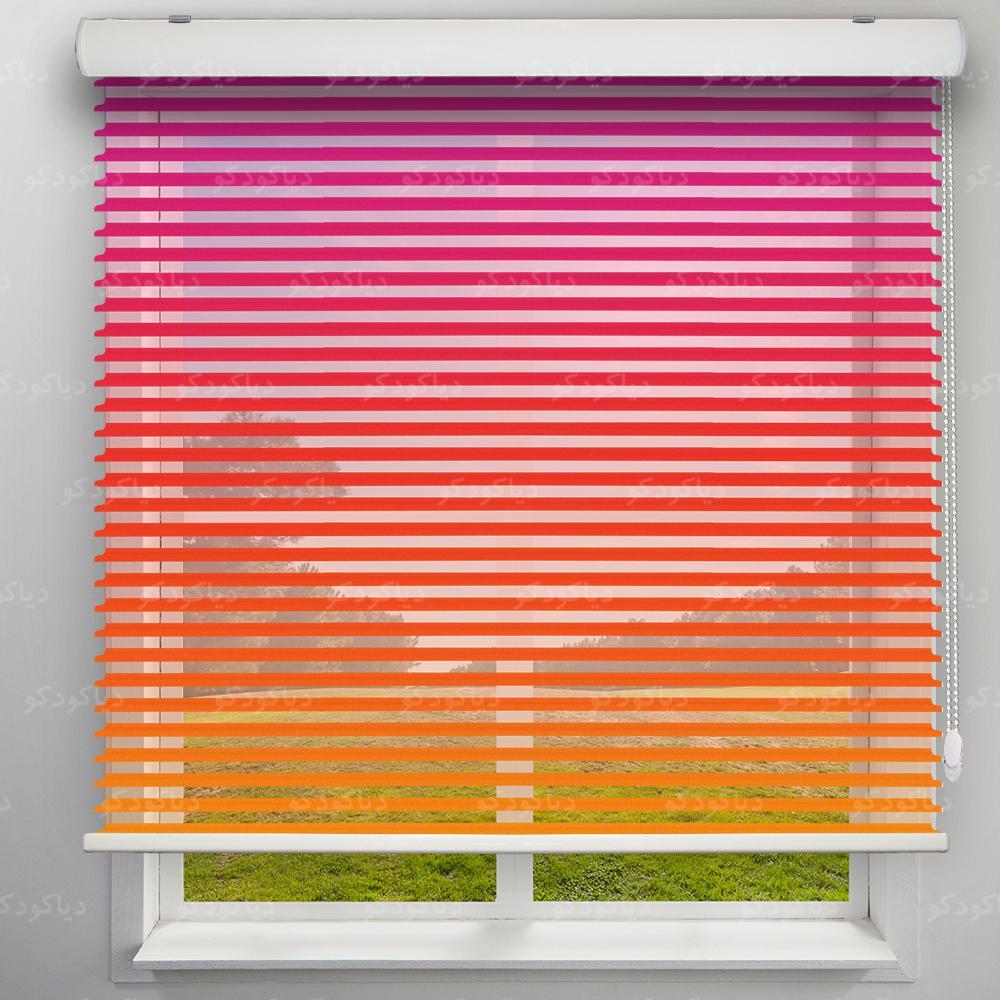 پرده سیلوئت طرح طیف رنگی کد RC-07 پرده سیلوئت طرح طیف رنگی کد RC-07