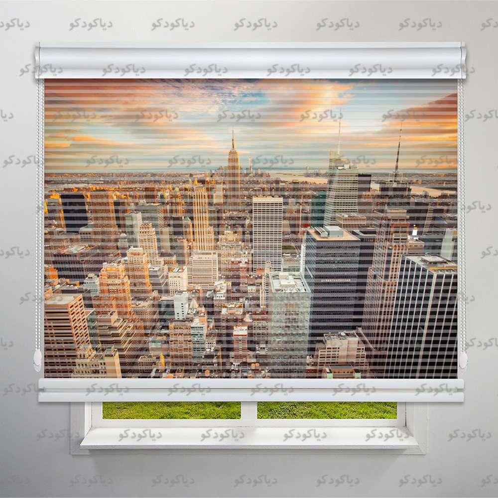 عکس محصول پرده شب و روز طرح شهر نیویورک کد CIT-05