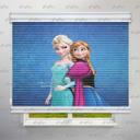 پرده شب و روز طرح کودک السا و آنا کد KDS-08